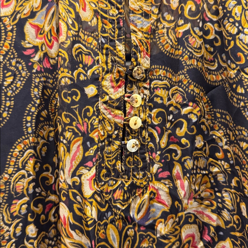 Jade Multicolor Patterned Dress - image 5